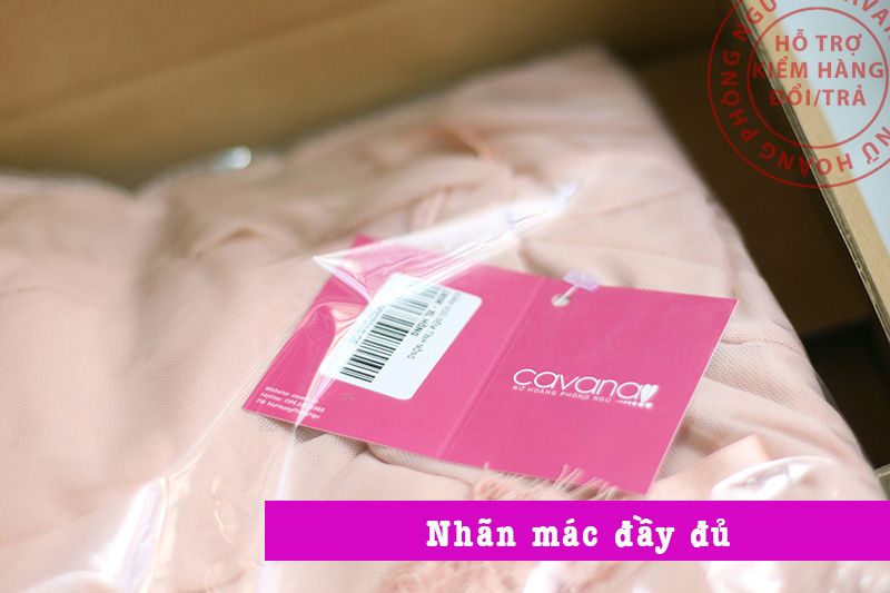 Phiếu giao hàng đính kèm sản phẩm