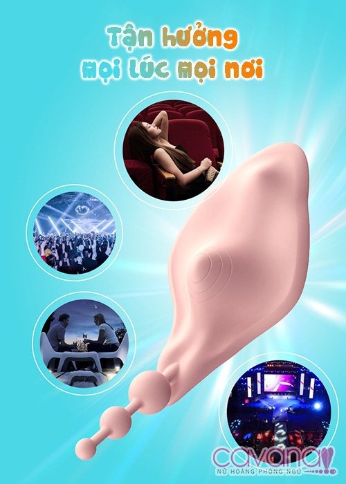 Trứng rung tàng hình điều khiển từ xa Khoái Lạc