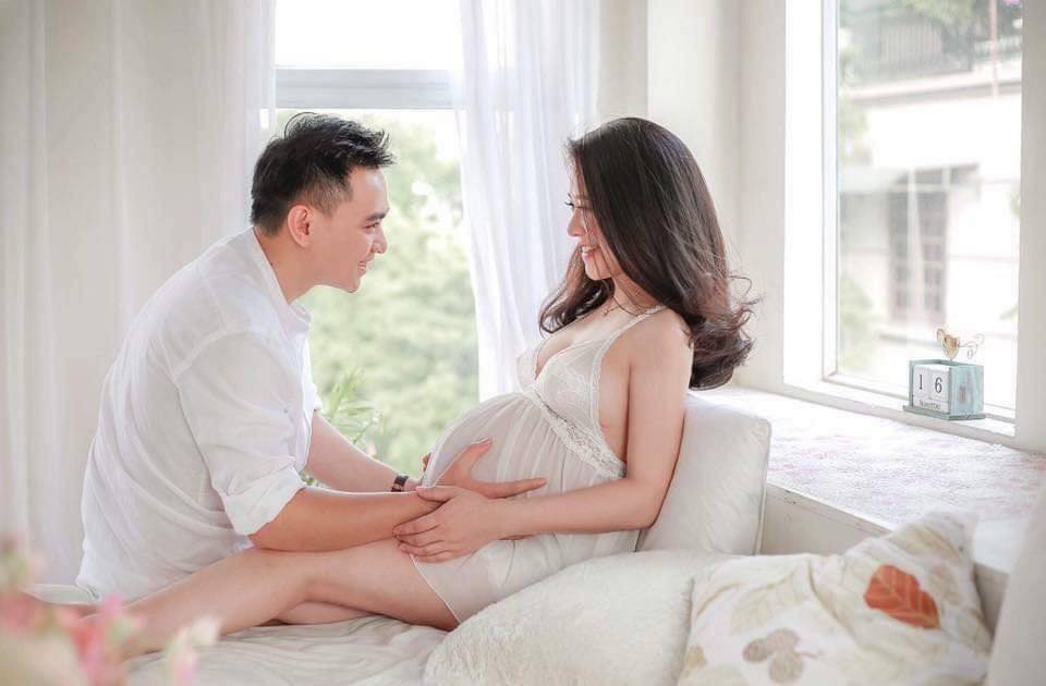 Chọn quần áo ngủ cho mẹ bầu