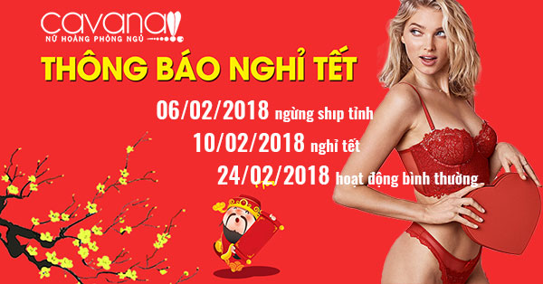 Thông báo nghỉ tết Nguyên đán  2018