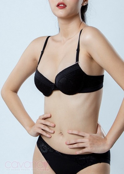 Áo Ngực Cao Cấp Núi Đôi 295 Đen