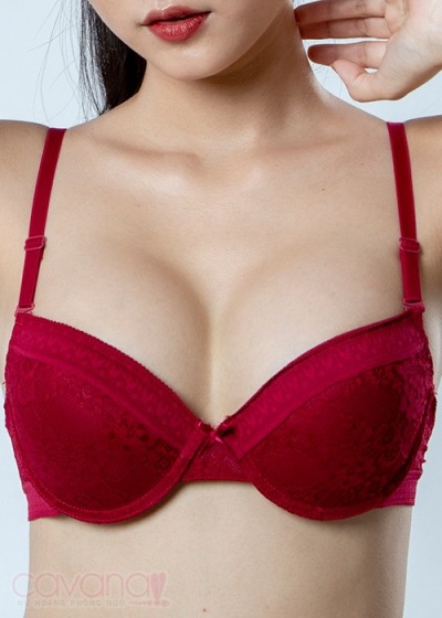 Áo Ngực Cao Cấp Núi Đôi 295 Đỏ Đô