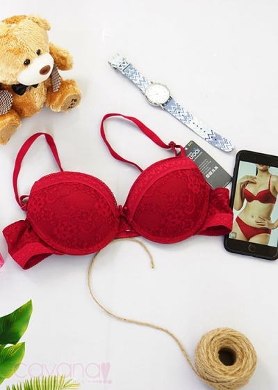 Áo Ngực Cao Cấp Núi Đôi 295 Đỏ Đô