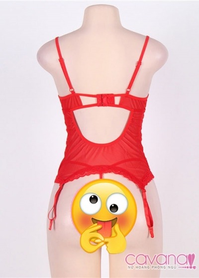 Đầm ngủ Bigsize Mãi Yêu - Đỏ
