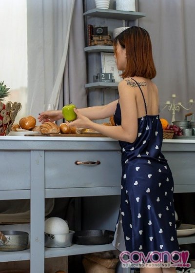 Đầm ngủ cao cấp Vườn Tình Yêu - Xanh