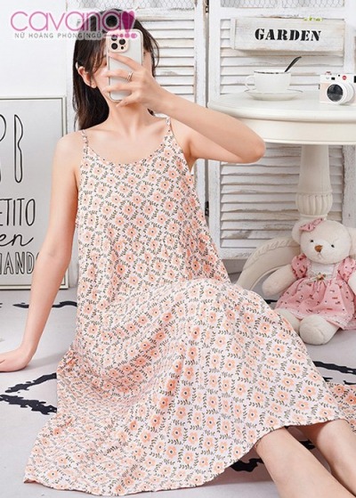 Đầm ngủ dài Vườn Xuân nhiều màu