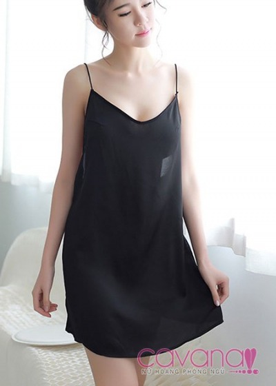 Đầm ngủ Giọt Nắng - Đen
