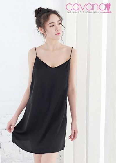 Đầm ngủ Giọt Nắng - Đen
