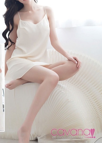 Đầm ngủ Giọt Nắng - Màu Trắng