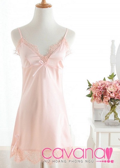 Đầm ngủ gợi cảm Em Gái Nhỏ - Hồng