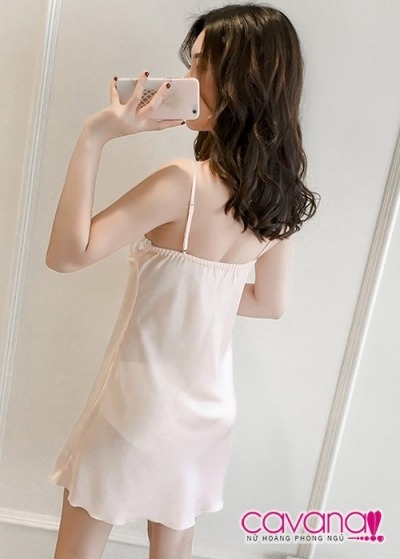 Đầm Ngủ Gợi Cảm Kiêu Sa - Hồng Nhạt