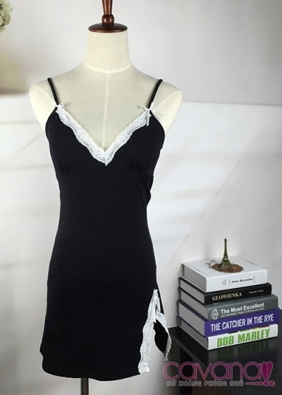 Đầm ngủ gợi cảm Nét Duyên Thầm - Đen