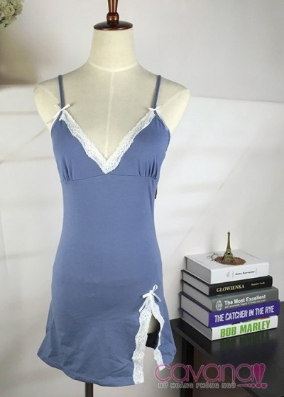 Đầm ngủ gợi cảm Nét Duyên Thầm - Xanh