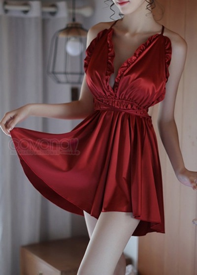 Đầm ngủ gợi cảm Ngọc Nữ - Đỏ