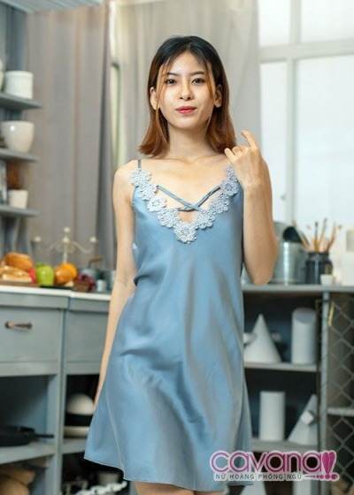 Đầm ngủ gợi cảm Như phút ban đầu - bạc