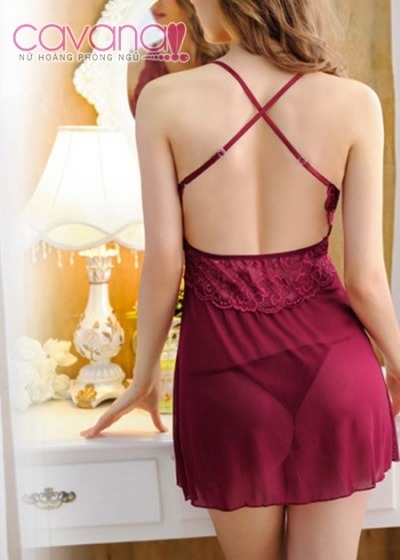 Đầm ngủ Gọi Giấc Mơ Về - Đỏ