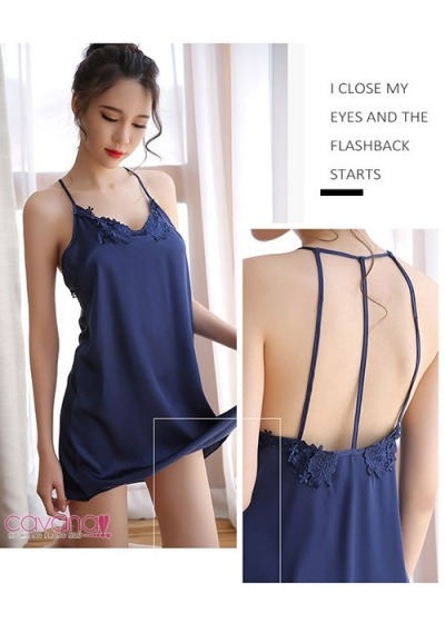 Đầm ngủ quyến rũ Giấc Mộng Dịu Êm - Xanh