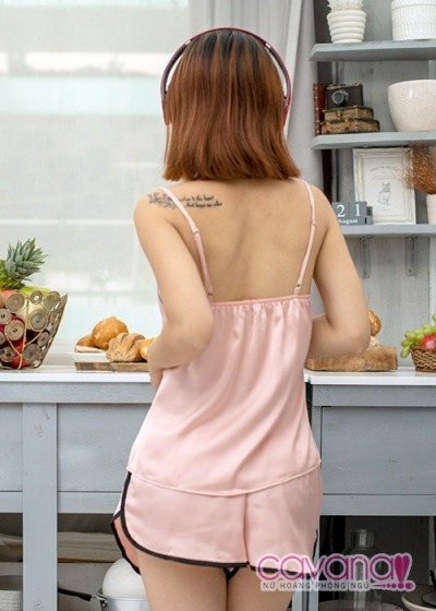 Đồ ngủ lụa Hoa nắng dịu dàng