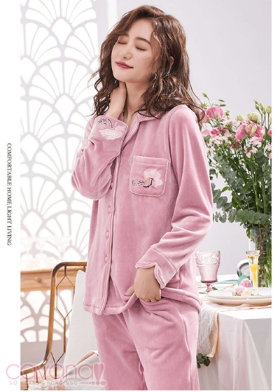 Đồ ngủ Pijama Hồng Nhung