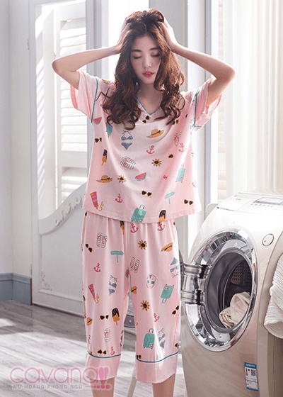 Đồ ngủ Pijama Lửng Summer 