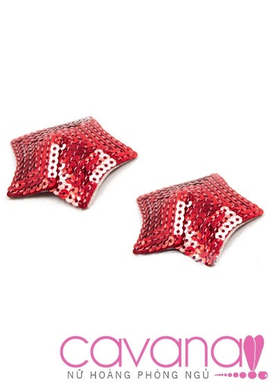 Miếng dán che đầu nhũ hình sao - Nhiều màu