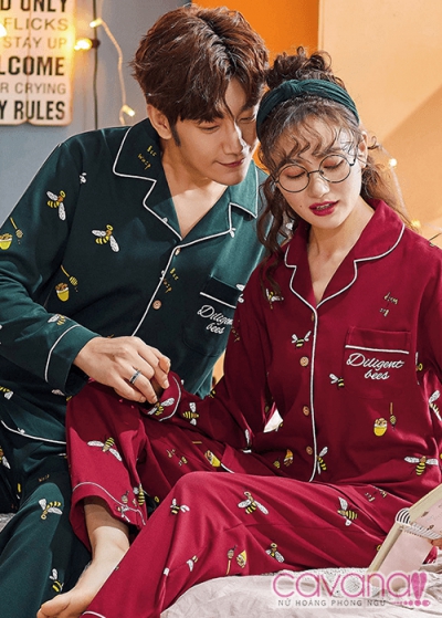 Pijama cặp đôi Happiness