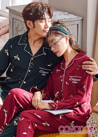 Pijama cặp đôi Happiness