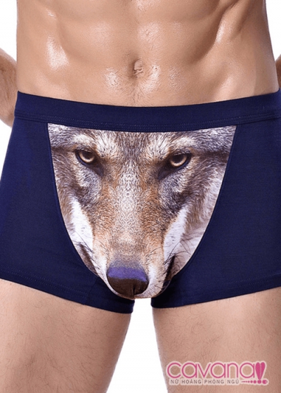 Quần lót nam tạo hình Sói Đêm