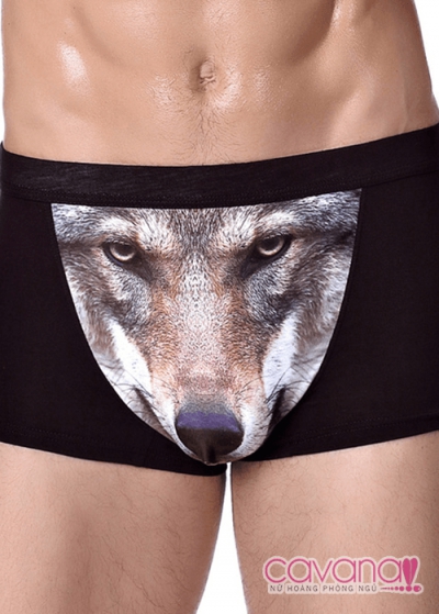 Quần lót nam tạo hình Sói Đêm