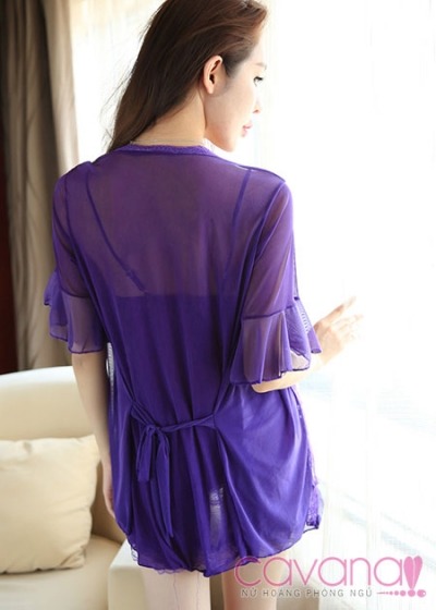 Set đồ ngủ gợi cảm Giấc Mơ Ngọt Ngào - Tím