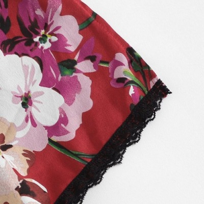 Đồ ngủ gợi cảm Vườn yêu - Đỏ