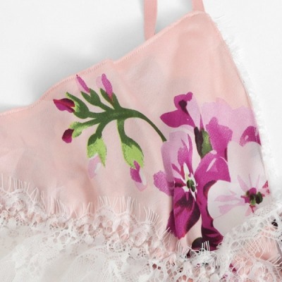 Đồ ngủ gợi cảm Vườn yêu - Hồng