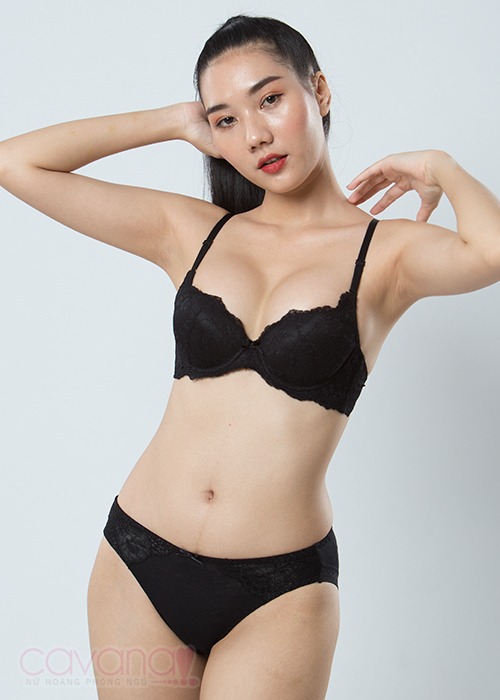 Áo Ngực Cao Cấp Núi Đôi 520 Đen