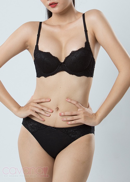 Áo Ngực Cao Cấp Núi Đôi 520 Đen