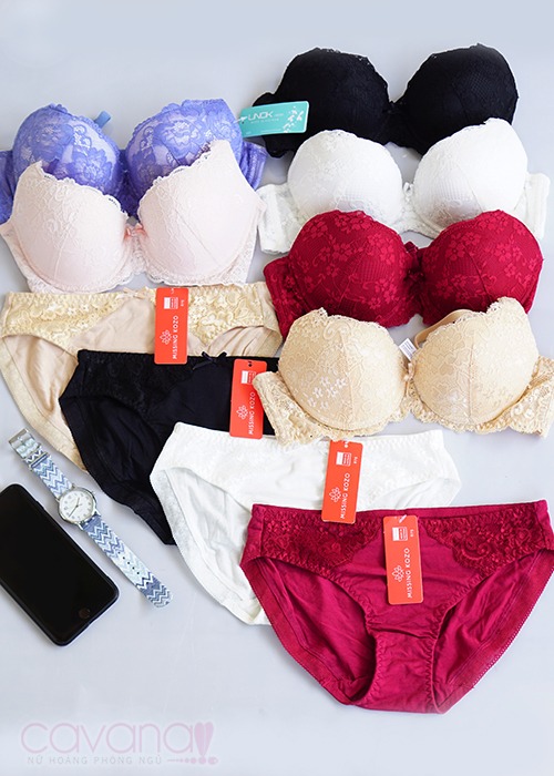 Áo Ngực Cao Cấp Unok 091 Đen