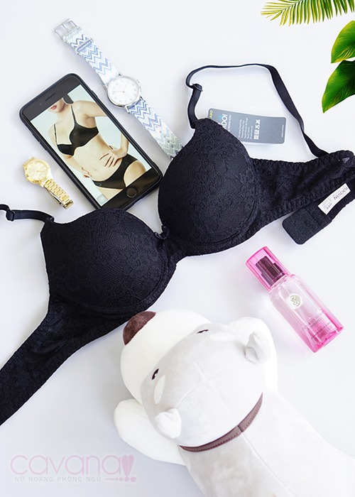 Áo Ngực Nữ Núi Đôi 743 Đen Áo Ngực Nữ Núi Đôi 743 Đen