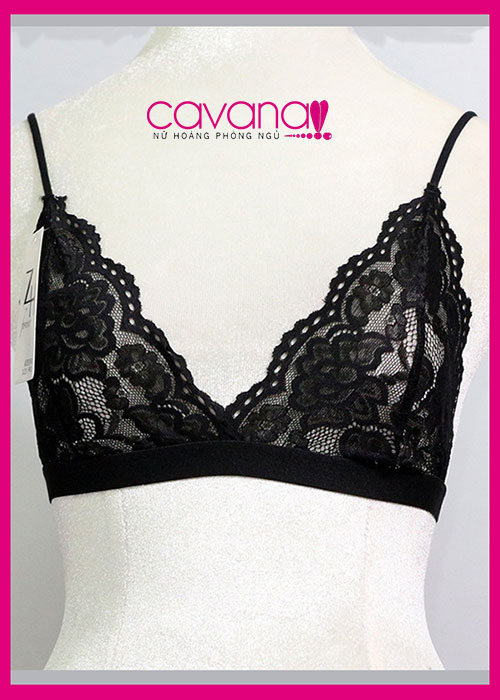 Bralette gợi cảm Sắc đen huyền bí
