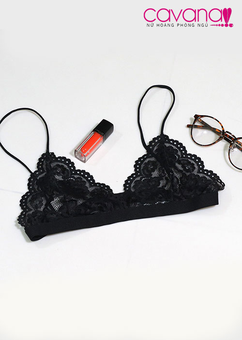 Bralette gợi cảm Sắc đen huyền bí