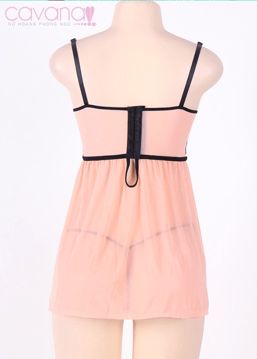 Đầm ngủ Bigsize Ảo mộng tình yêu- hồng