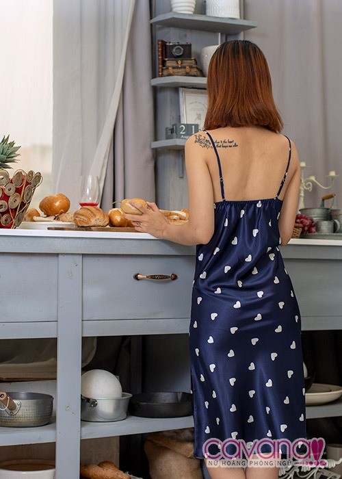 Đầm ngủ cao cấp Vườn Tình Yêu - Xanh