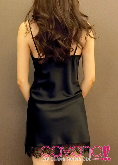 Đầm ngủ gợi cảm Em Gái Nhỏ - Đen Đầm ngủ gợi cảm Em Gái Nhỏ - Đen