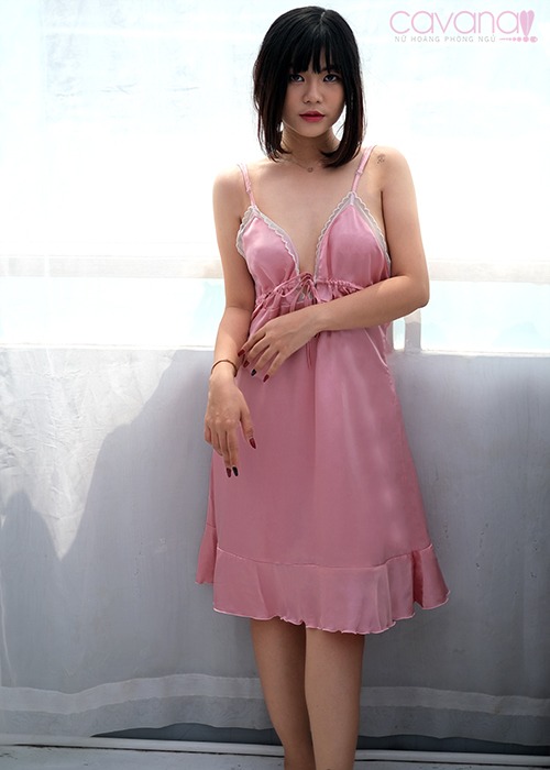 Đầm ngủ gợi cảm Em sẽ là giấc mơ - hồng