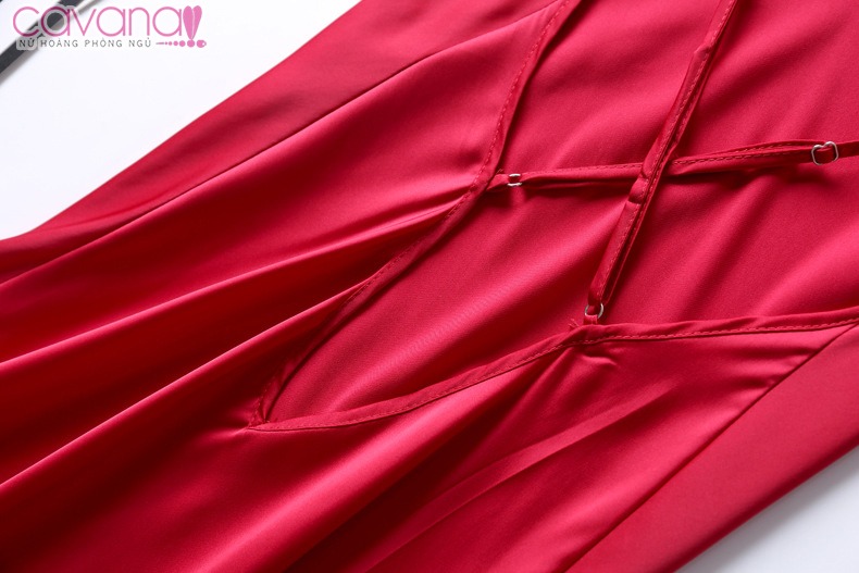 Đầm ngủ gợi cảm Giọt nắng bên thềm - Đỏ Đầm ngủ gợi cảm Giọt nắng bên thềm - Đỏ