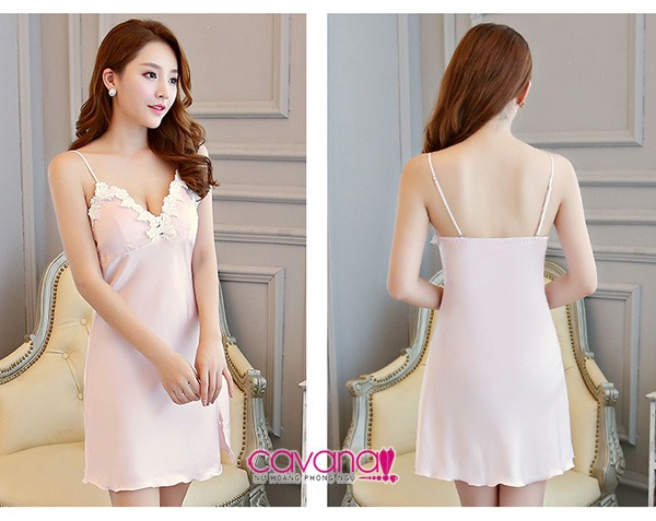 Đầm Ngủ Gợi Cảm Kiêu Sa - Hồng Nhạt Đầm Ngủ Gợi Cảm Kiêu Sa - Hồng Nhạt