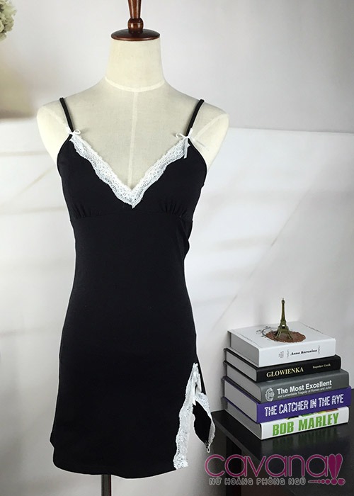 Đầm ngủ gợi cảm Nét Duyên Thầm - Đen