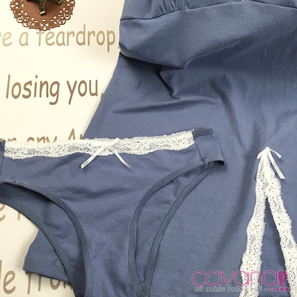 Đầm ngủ gợi cảm Nét Duyên Thầm - Xanh Đầm ngủ gợi cảm Nét Duyên Thầm - Xanh