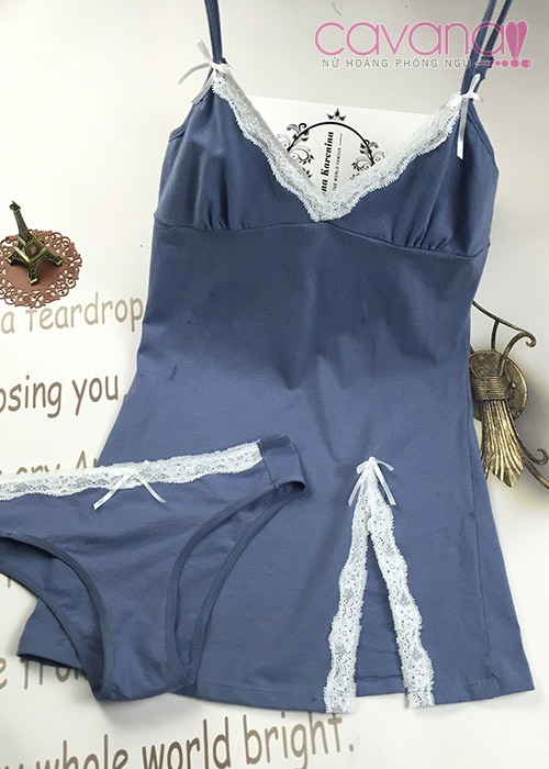 Đầm ngủ gợi cảm Nét Duyên Thầm - Xanh Đầm ngủ gợi cảm Nét Duyên Thầm - Xanh