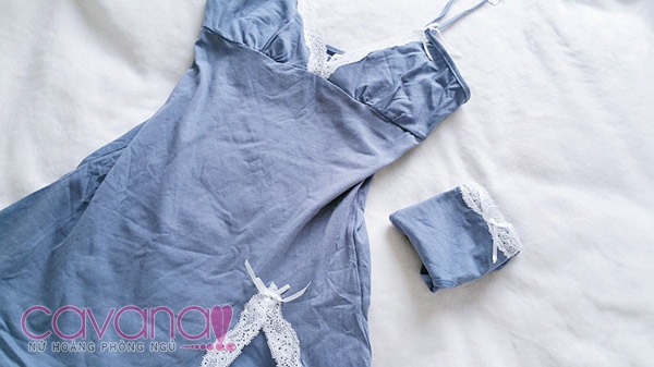 Đầm ngủ gợi cảm Nét Duyên Thầm - Xanh Đầm ngủ gợi cảm Nét Duyên Thầm - Xanh