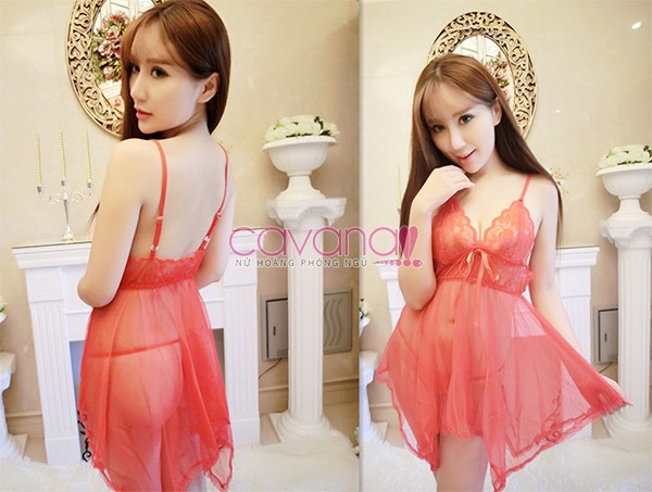 Đầm ngủ gợi cảm Ngây Thơ - Đỏ Đầm ngủ gợi cảm Ngây Thơ - Đỏ