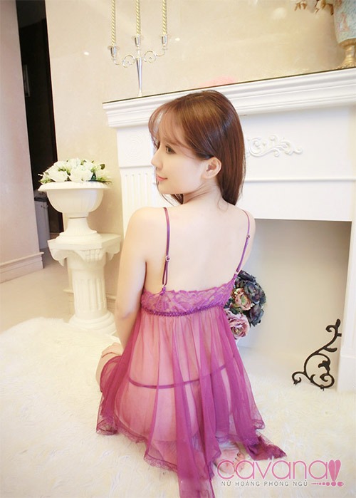 Đầm ngủ gợi cảm Ngây Thơ - Tím Đầm ngủ gợi cảm Ngây Thơ - Tím